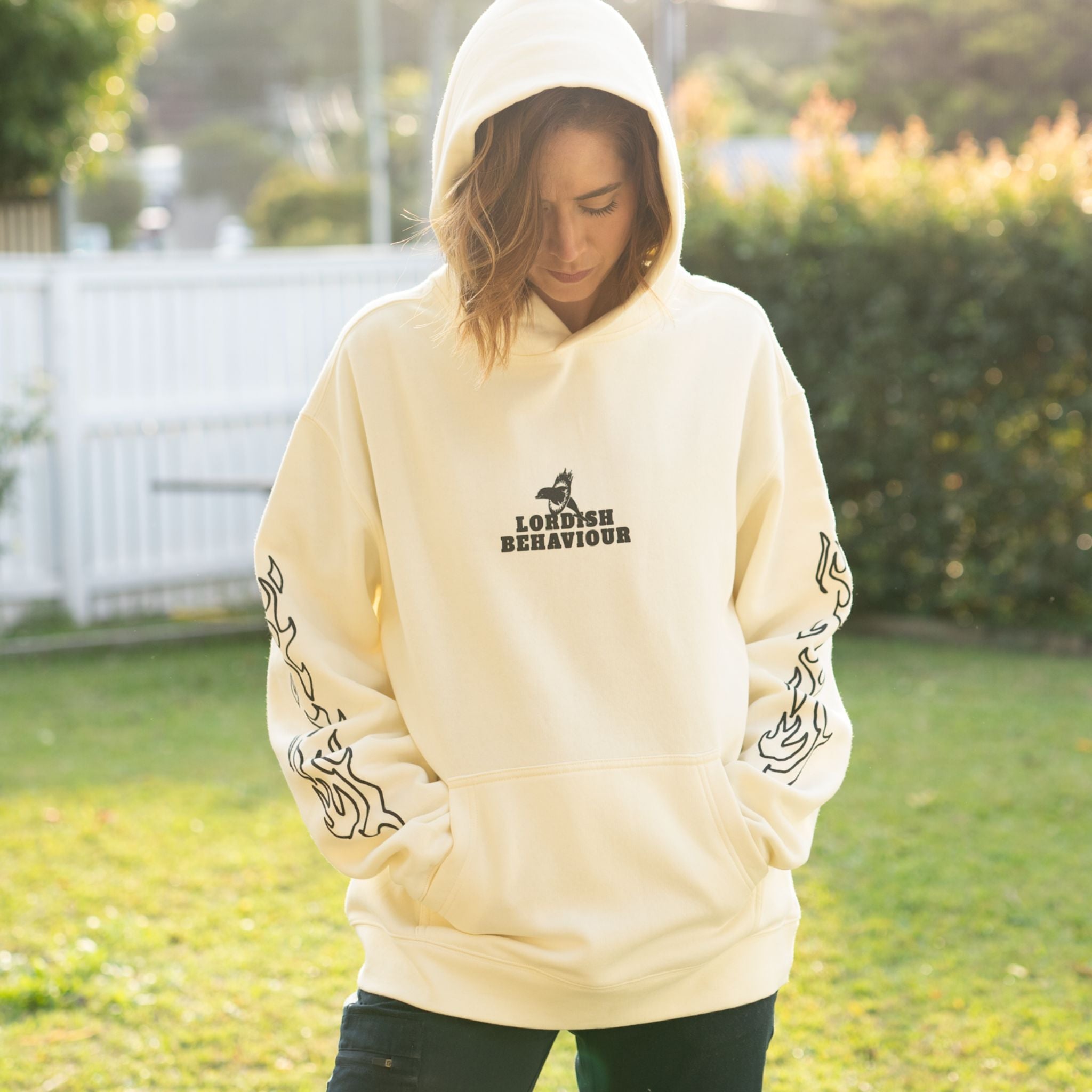 LORDISH BEHAVIOUR HOODIE BUTTER M